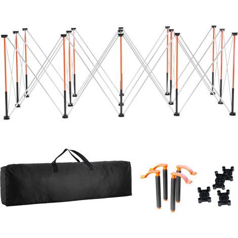 Mophorn Tragbarer klappbarer Montageständer (970 x 215 x 350 mm), faltbare Werkbank mit 2724 kg Tragkraft und Aufbewahrungstasche (ohne Tischplatte) für Garage und Werkstatt