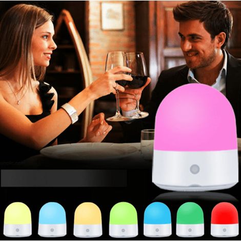 Lámpara Portátil LED RGB "Compi" - Táctil - 3W - IP44