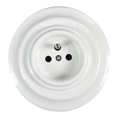 Prises murales en porcelaine avec terre pour encastrer dans les murs 240 V, 16 A (1/5)