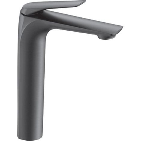 Miscelatore lavabo alto in ottone finitura gun metal  KAM-L GUN METAL kamalu
