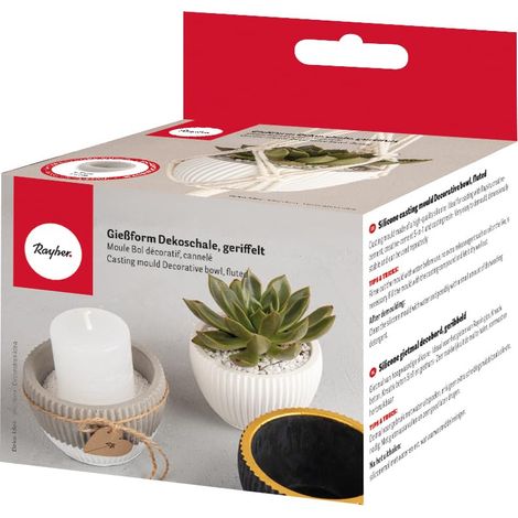 Moule pour ramequin en silicone, 1 pce., ø 9cm, H. 6cm, béton créatif, résine époxy, décoration, cache-pot, bougie-36185000 (1/5)