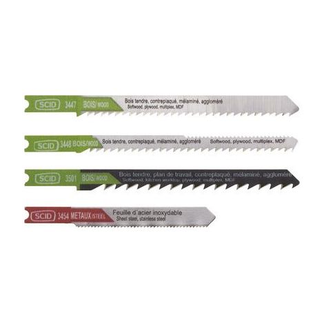 Assortiment 4 Lames De Scie Sauteuse Accroche En U 4 (1/2)