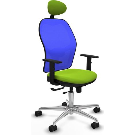 Sedia da ufficio piqueras y crespo Jorquera pistacchio similpelle (1/2)