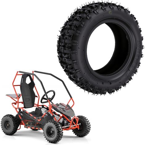 Roue de pneu Tubeless 11x3.5-6 4.10/3.50-6 6 pouces, pour ATV Quad hors route Go Kart chariot de Golf Mini vélo tondeuse à gazon (1/5)