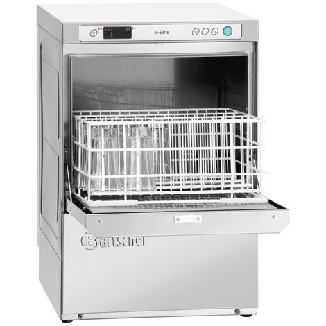 Lave verres professionnel rinçage à froid - 400x400 mm - Bartscher (1/5)