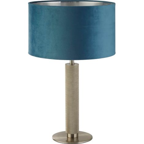 Lampe de table London or avec nuance bleue - EU65721TE (1/3)