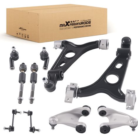 FRONT WISHBONE CONTROL ARMS SUSPENSION KIT LEFT RIGHT FOR ALFA ROMEO 147 156 GT (1/5)