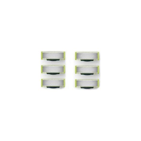 Ersatzklingen für OneBlade-Rasierer und -Trimmer – robuste Edelstahlklingen, ideal zum Rasieren, Schneiden und Stylen des Bartes – 6er-Pack (1/5)
