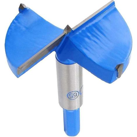Foret Forstner Carbure Tungstene 65 mm 2-9/16 Pouces Pour Scie Cloche Bois Ouvre Tariere Travail Du Bois (1/4)