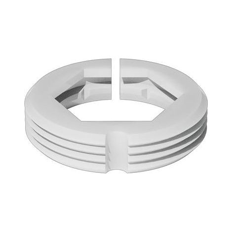 Adattatore per accoppiamento comandi termostatici ed elettrotermici Caleffi F36077 Bianco