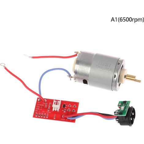 1 moteur de rechange pour tondeuse à cheveux 6500/7200 tr/min compatible avec les tondeuses électriques 8504/8148/8591 - Pièce de rechange pour mise à niveau du moteur