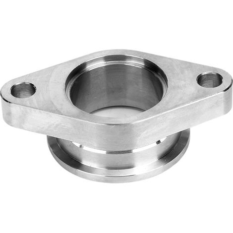 Bride d'adaptateur de soupape de décharge en acier inoxydable SS304, 1,5 pouces, 2 boulons vers MVS VBand (1/5)