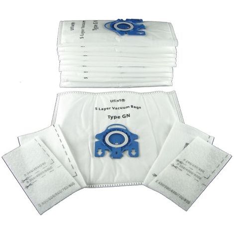 Pack Of 10 GN Bags For Miele S311I Vacuum Bags Type GN Free Delivery (1/5)