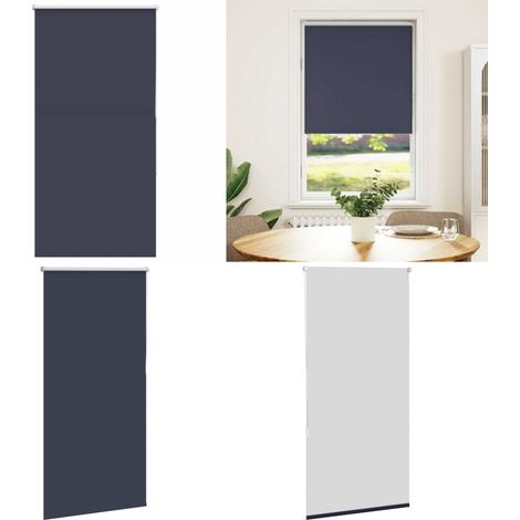 vidaXL Verdunkelungsrollo Marineblau 75x150cm Stoffbreite 70,7 cm (1/5)