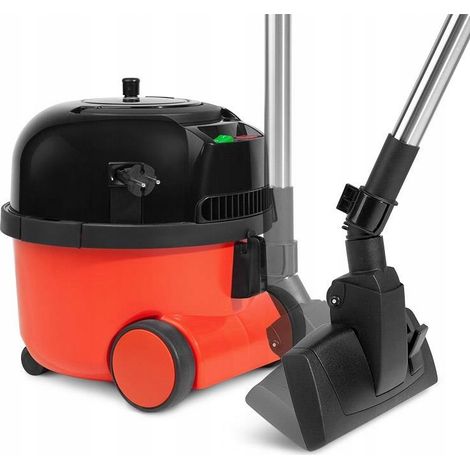 Numatic – Aspirateur cylindrique 620W – Capacité 9L – Filtre HEPA pour allergènes – Cordon 10m pour grande portée – Usage domestique