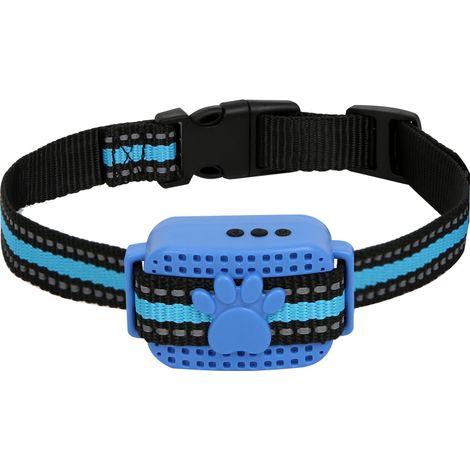 Dispositivo antiabbaio intelligente, dispositivo di addestramento per cani vibrante automatico ricaricabile, collare antiabbaio (1/5)