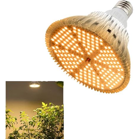 Lampe de culture LED, spectre complet, écoénergétique, 120 W blanc chaud-AquaForge (1/2)