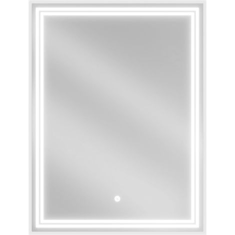 Mexen Taco espejo de baño retroiluminado 60 x 80 cm, LED 6000K, antivaho - 9805-060-080-611-00 (1/5)