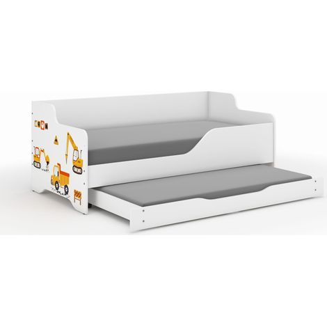 Lit enfant Lilu 160x80 pour chantier avec fonction couchage (1/3)