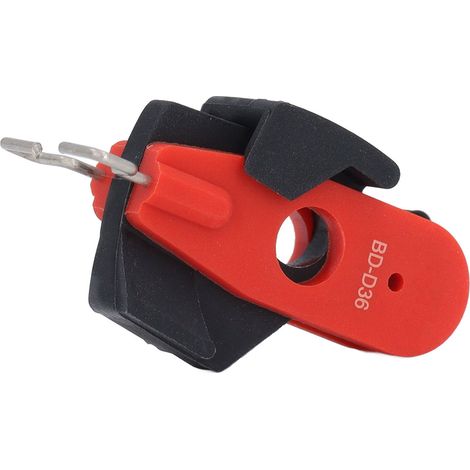 Mini-disjoncteur de verrouillage, isolation électrique industrielle, verrouillage de sécurité, interrupteur pneumatique, pince de verrouillage (1/5)