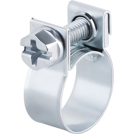 ABA Spannbackenschelle Mini 10/9 C7 W1 Stahl verzinkt 50 Stk