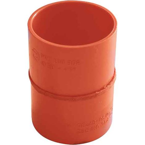 MANICOTTO SALDATO IN PVC ARANCIO Ø 160 mm
