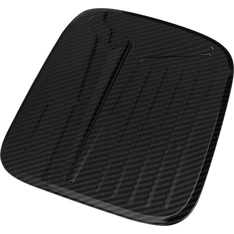 Cache-réservoir de carburant, autocollant décoratif de remplacement pour Mitsubishi Pajero Sport 2019-2021, style fibre de carbone (1/5)