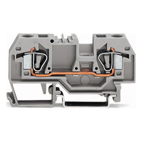 Connettore per barra di distribuzione a 2 fili da 6 mm² blu 282-904