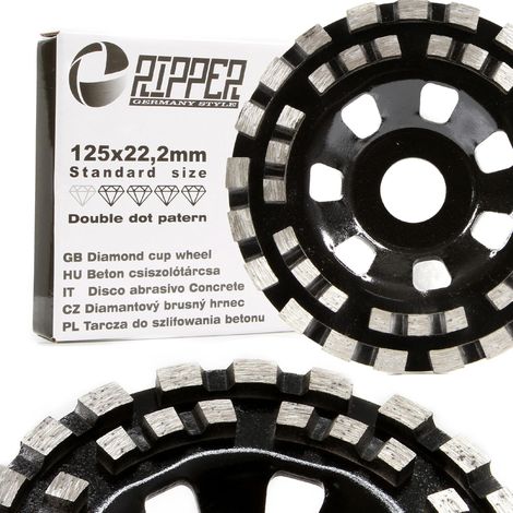 Disque de meulage pour béton 125 mm à double point (1/5)