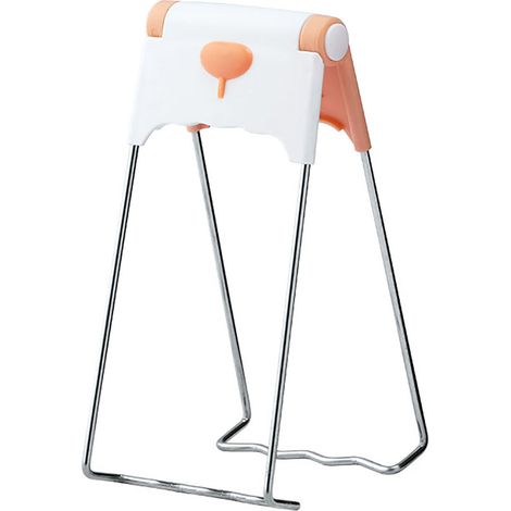 Ergonomische Küchenzange aus Kunststoff und Metall für heiße Herdplatten – Weiß (1/5)