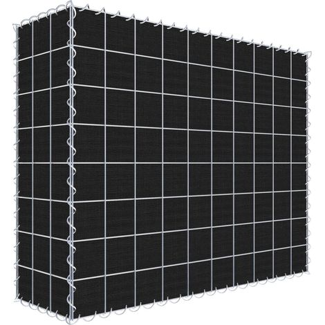 Gabiondeco - Gabion a végétaliser avec toile non-tissée 100 cm x 80 cm x 30 cm (L x H x P). maille 10 cm x 10 cm. spirale - Made in Germany (1/3)
