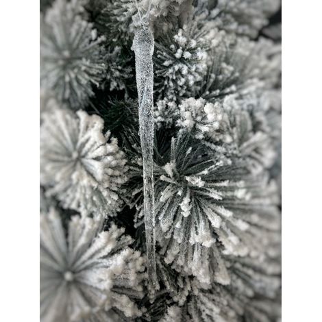 Pendente stalattiti in vetro D 2 cm trasparente Peraga Christmas (1/3)