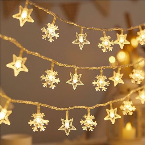 Guirlande Lumineuse, Décor Jardin, Terrasse, Extérieur, Balcon, Mariage, Noël, Fête, Patio, Clôture, Intérieur, Chambre, Allée, Sapin, Ambiance Romantique (1/3)