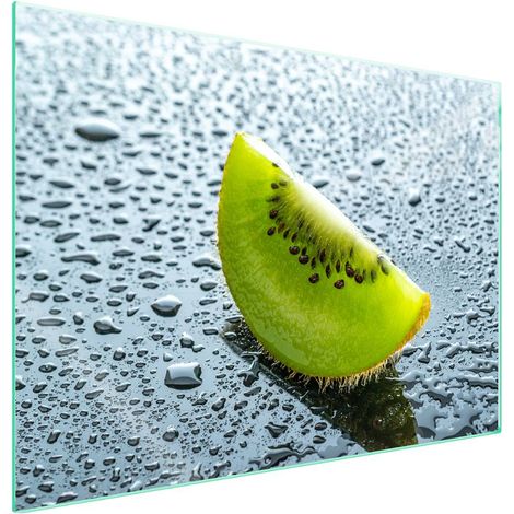 Plaque de protection en verre pour poêle 70x52 Fruits (1/5)