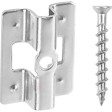 Clip de fixation pour terrasse – Plage de serrage 8/9/10 mm – Lot de 100 en acier inoxydable – Installation rapide sols stratifiés (1/5)