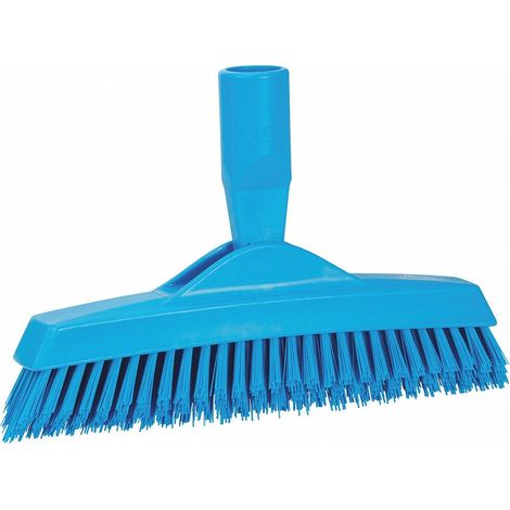 Brosse à joints - Avec col flexible - Modèle avec manche - Extra dur - 225mm - Bleu