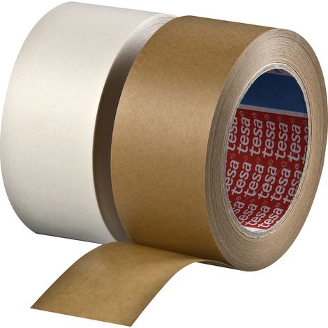 Ruban adhésif tesa Kraft chamois 75 mm 50 m (1/2)