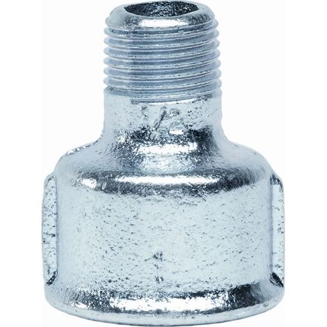 Prolunga Ridotta 2" Femmina - 11/4" Maschio Ghisa Zincato