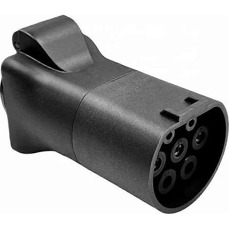 Adaptateur de décharge pour véhicules électriques V2L Type 2, compatible avec les connecteurs de charge pour véhicules électriques, prise multifonction universelle. (1/5)