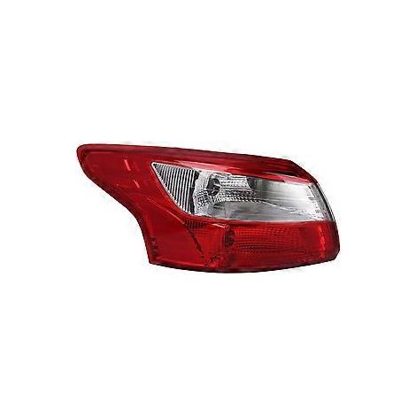 Seitliche Rückleuchtenabdeckung FO2818151 für Ford Focus Limousine 2012–2014, links (1/5)