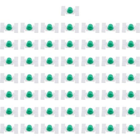 50 Pcs Blanc En Plastique Moulure De Porte De Voiture Garniture Clips Retenues Attaches Pour BMW Série 3 E36 E46 (1/5)