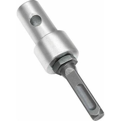 Adaptateur de perceuse à tarière de jardin, SDS Plus à filetage 1/2" (M13 x 15 mm) adaptateur de mandrin de perceuse sans clé tige ronde pour tournevis à percussion, perceuse à percussion (1/4)