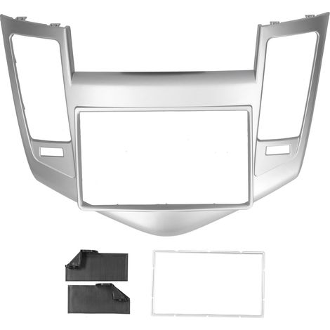 KIMISS 2DIN Audio-DVD-Navigationspanel-Rahmenblende Stereo-Radio passend für Cruze 2009-2011, Hochleistungs-Auto-Armaturenbrett-Montagesätze (1/5)