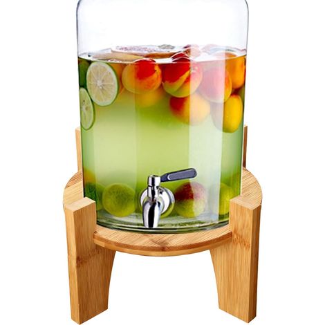 Distributeur de boissons - Plaque de base ronde en bois - Base pour