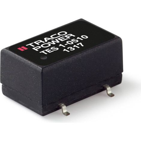 TracoPower TES 1-0511 Convertitore DC/DC SMD 5 V/DC 5 V/DC 200 mA 1 W Num. uscite: 1 x Contenuto 1 pz. (1/4)