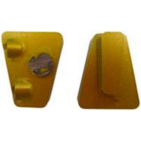 Segment de ponçage diamanté + PCD fixation Schwamborn rotation droite - colle, mastic, bitume, époxy, peinture - Diamwood (1/2)