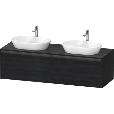 Duravit Ketho.2 mueble bajo lavabo, hueco para lavabo en ambos