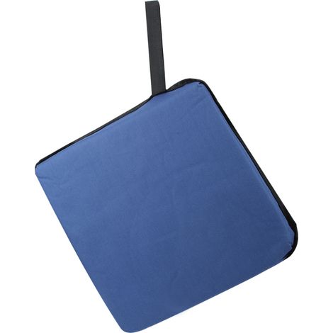 Coussin De Chaise Imperméable Bleu Marine Avec Fermeture Éclair Et Sangles Pour Jardin Patio Bureau Lot De 1 (1/5)