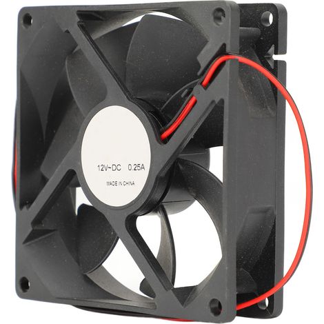 Ventilateur à double roulement à billes 4 pouces DC12V 3000 tr/min, extracteur de fumées 90 mm pour bricolage, soudure et laser 3D (1/5)