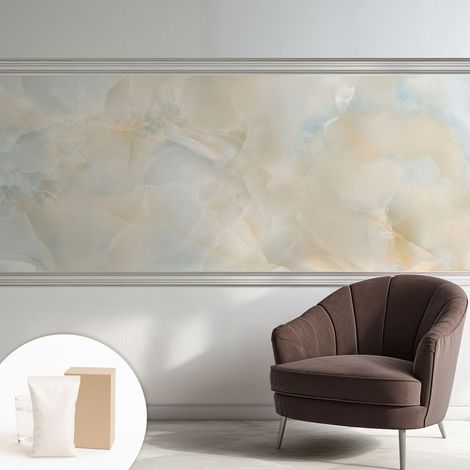 Carta Da Parati Non Tessuto - Con Colla Gratuita - Con Motivi Moderni - Design Elegante Per Pareti Astrazione sottile 250x104 cm (1/5)